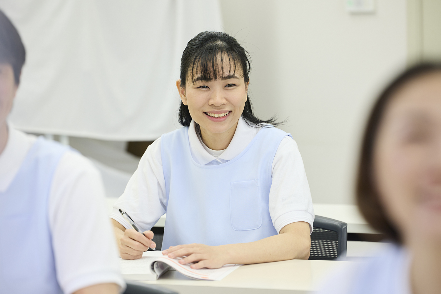 着替え介助の演習授業