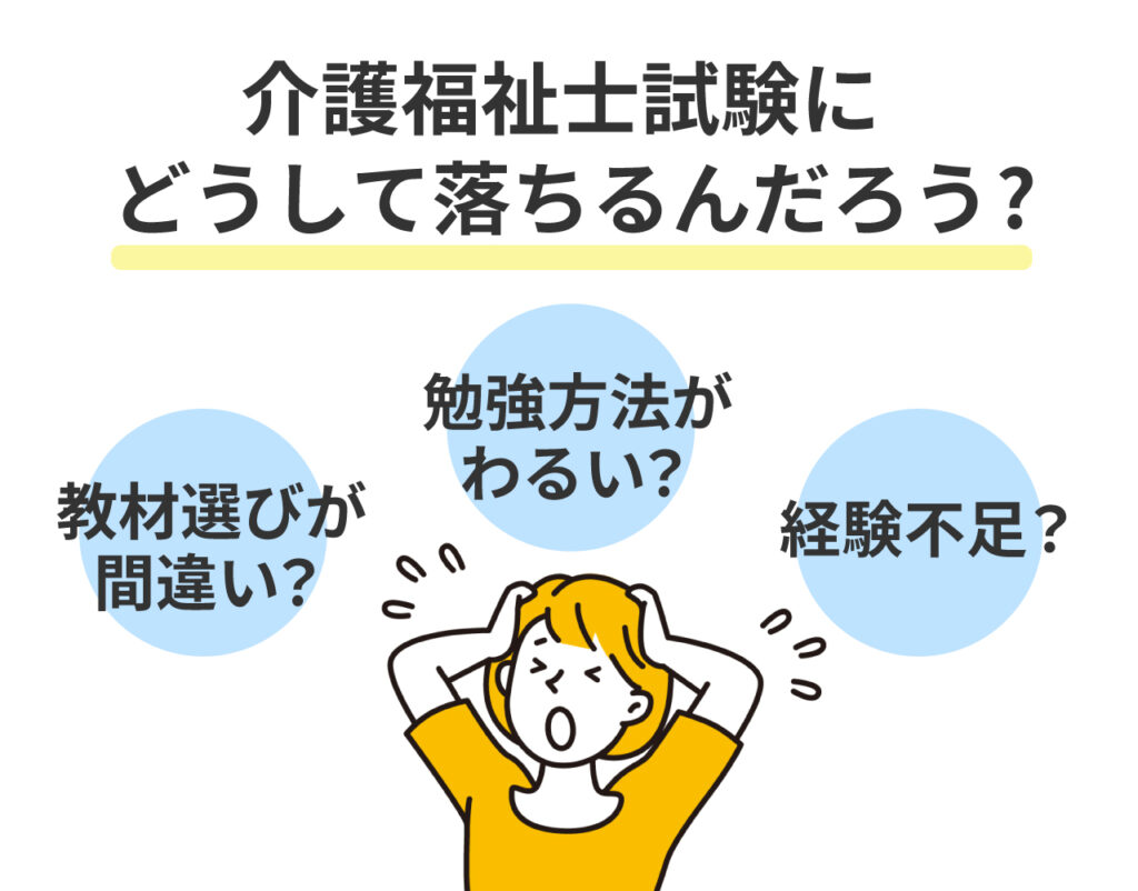 介護福祉士試験に受からない人へのアドバイス