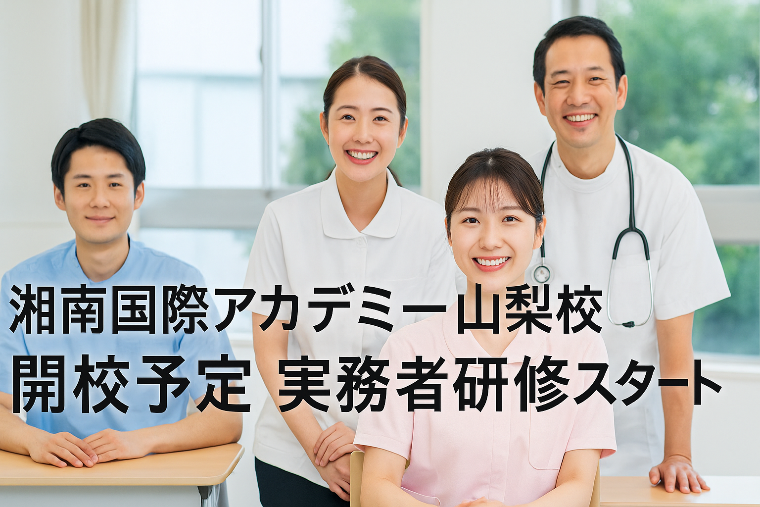 介護福祉士実務者研修｜湘南国際アカデミー山梨校 開校予定！
